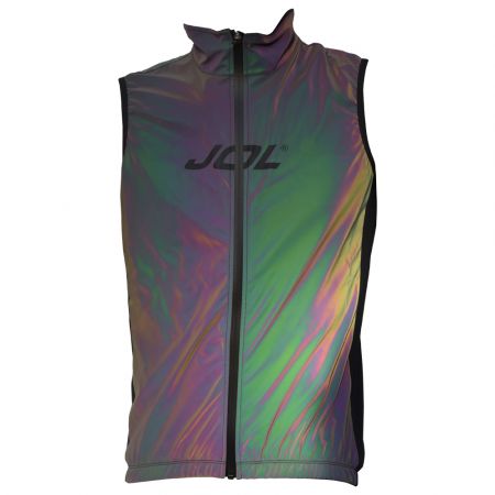 Reflective Rainbow Gilet